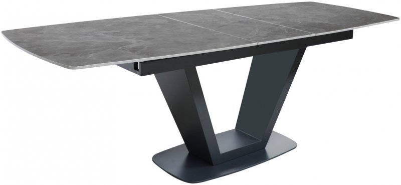 Veneto Extending Dining Table 180cm - 220cm Grey