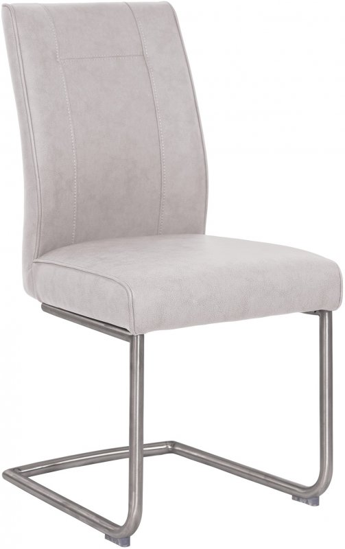 Veneto Contour Dining Chair - Light Grey