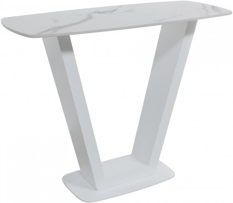 Veneto Console Table - White