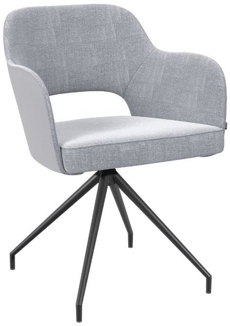 Chicago Swivel Dining Chair - Grey