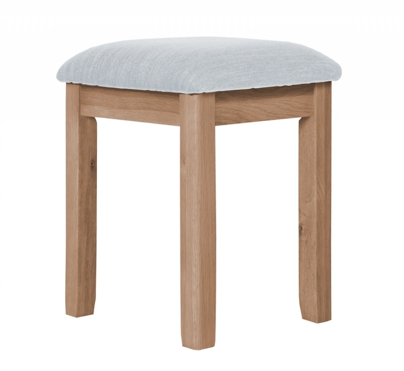 Chilford Oak Collection Stool - Oak