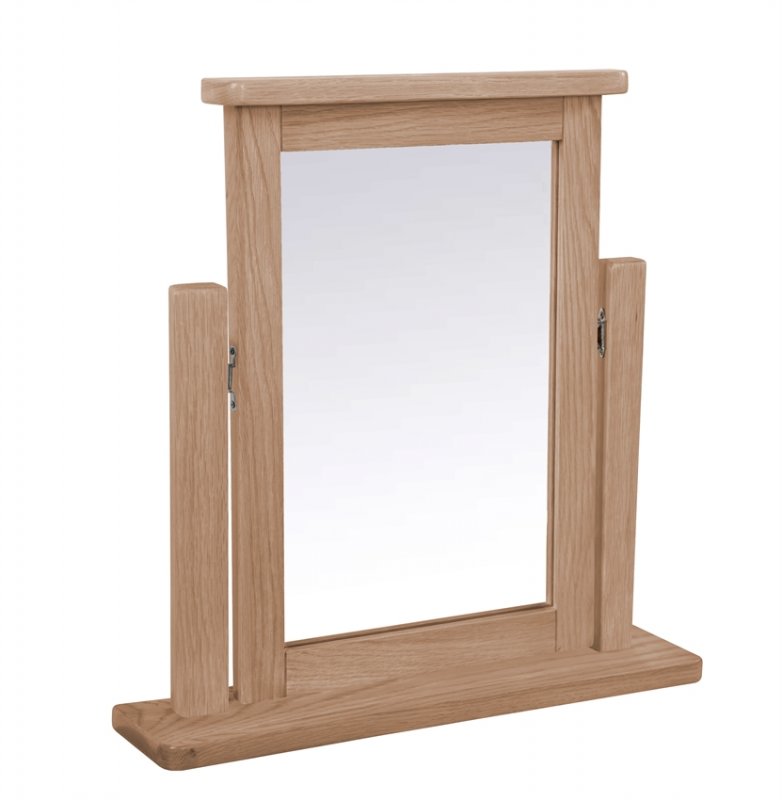 Chilford Oak Collection Swing Mirror - Oak