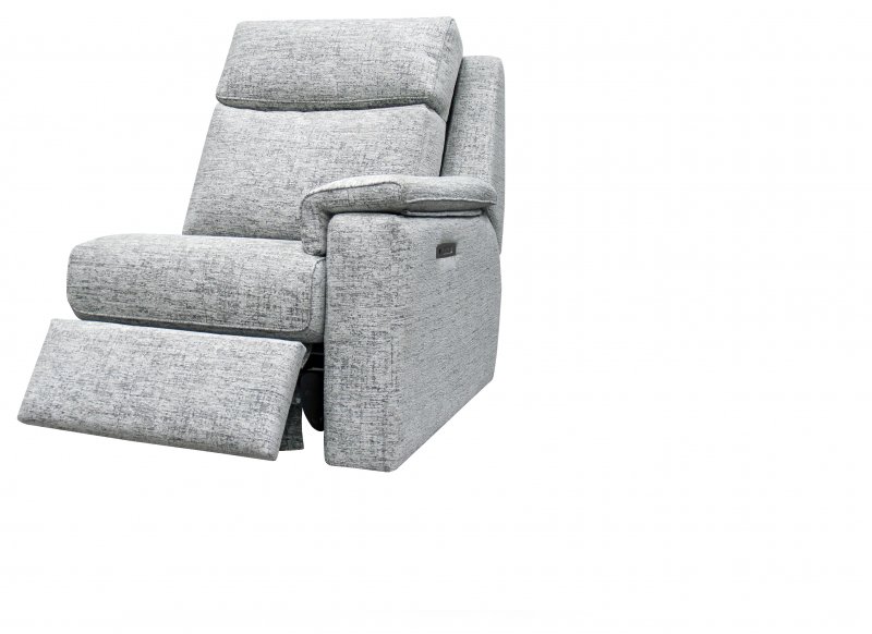 Small RHF Power Recliner Unit Fabric - W