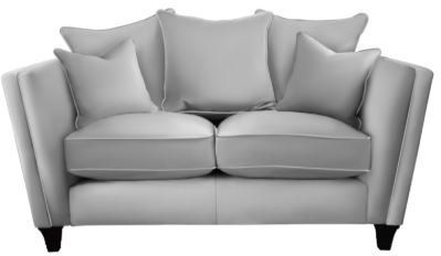 Small Sofa - Pillow Back Cushions A Fabric