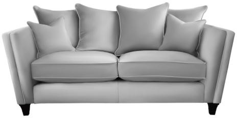 Large Sofa - Pillow Back Cushions A Fabric