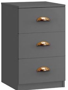 Witney Collection 3 Drawer Bedside