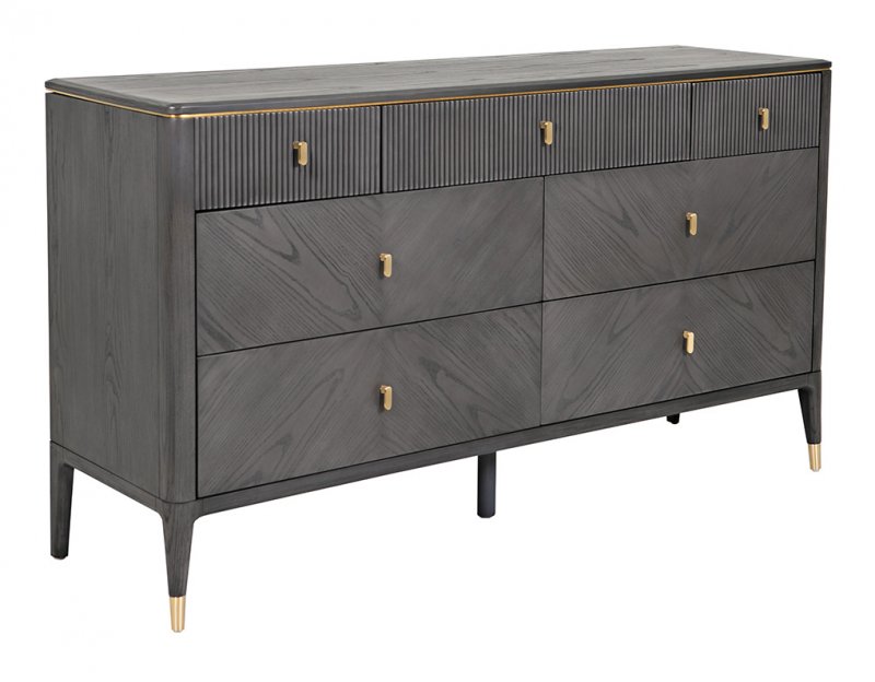 Dressing 7 Drawer Chest  - Ebony