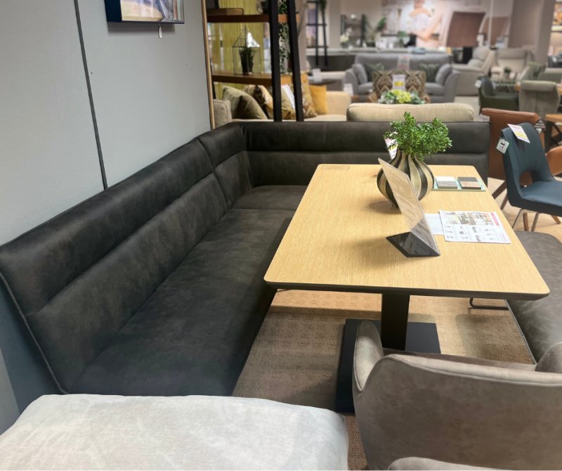 Gratton 135cm Table Corner Bench (Right Hand)