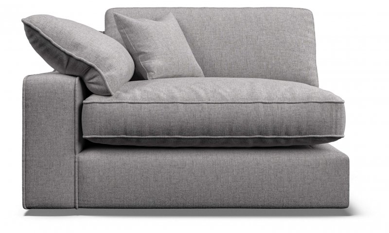 1 Arm 1 Seater - LHF - C Grade Fabric Standard Back
