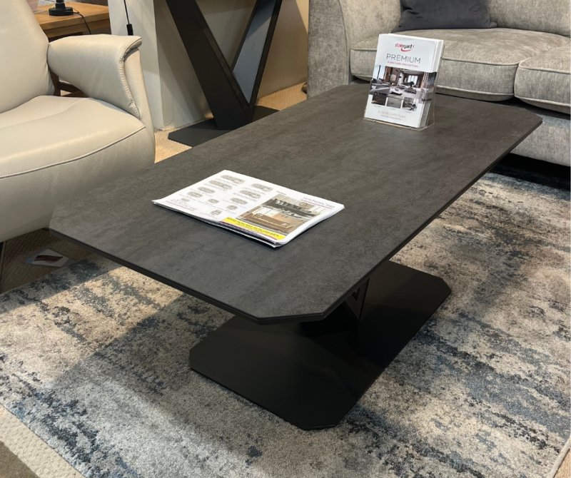 Belluno Grey Ceramic Coffee Table