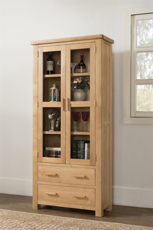 Portland Large Display Cabinet