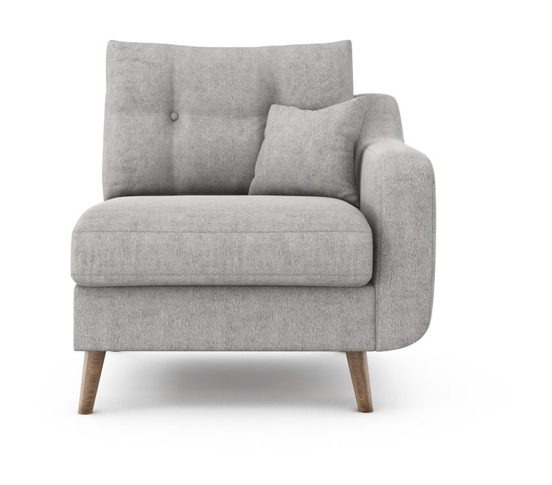 Lurano Collection 1 Arm 1str - RIGHT HAND FACING - Grade A Fabric
