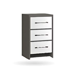 San Diego 3 Drawer Bedside