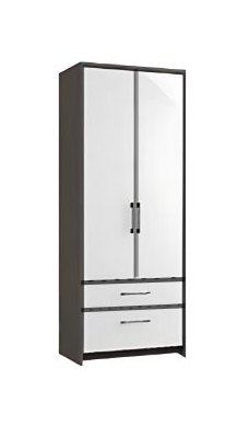 San Diego Double Tall Gents Robe 2 Mirror Doors