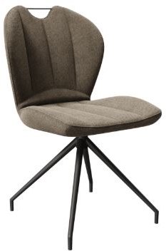 Swivel Dining Chair - Biege - NEW FABRIC 2025