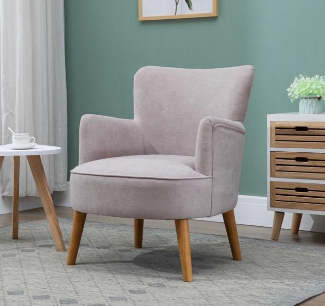 Porada Accent Chair Pearl Grey