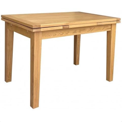 Littleworth Collection Extending Drawer Leaf Table 120cm - 200cm 