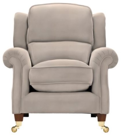 Parker Knoll Henley Armchair with Power Footrest with touch button switch M Leather