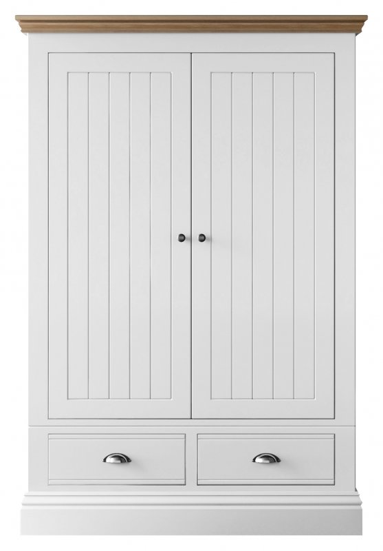 2 Door Small Hanging + 2 Drawer Robe W 94cm x D 58.3cm x H 196cm