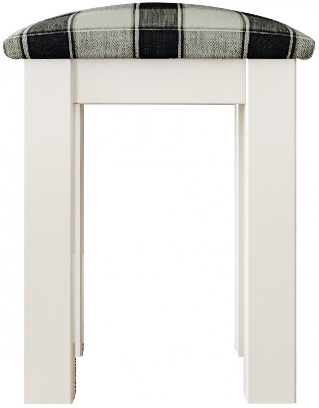 Burford Bedroom Oak Top 2025 Bedroom Stool Upholstered Straight Leg W 40cm X D 40cm x H 4
