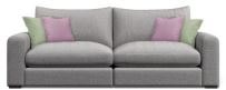 4 Seater Sofa / FOAM SEATS / A Grade Fabric