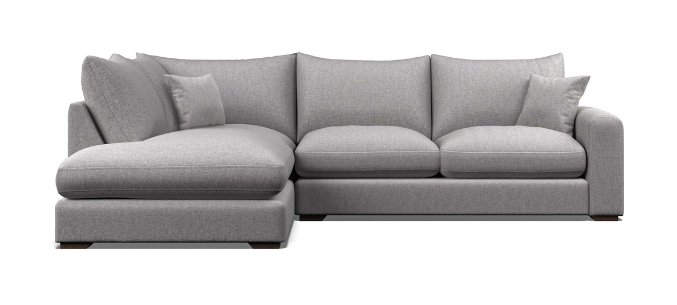Sarsen Sofa Collection Corner Sofa - Right Hand Facing Arm / FIBRE SEATS / A Grade Fabric