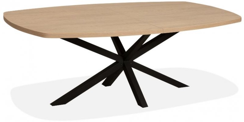 Carpella Extending Dining Table Oval 220cm -280cm Long x 120cm Wide Grade 3