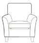 Russo Sofa Collection Accent Chair  SE
