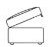 Russo Sofa Collection Storage Stool  SE