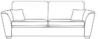 Russo Sofa Collection Grand Sofa Standard Back SE