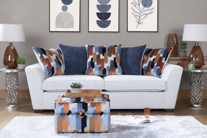 Russo Sofa Collection 2 Seater Sofa Pillow Back SE