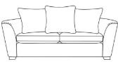 Russo Sofa Collection 2 Seater Sofa Pillow Back SE