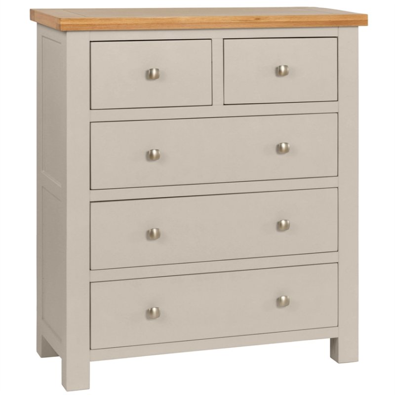 Thetford 2 Over 3 Chest / Moon Grey