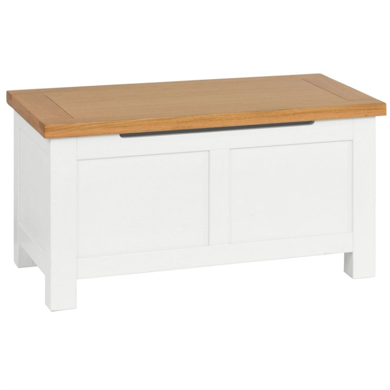 Thetford Blanket Box  / White