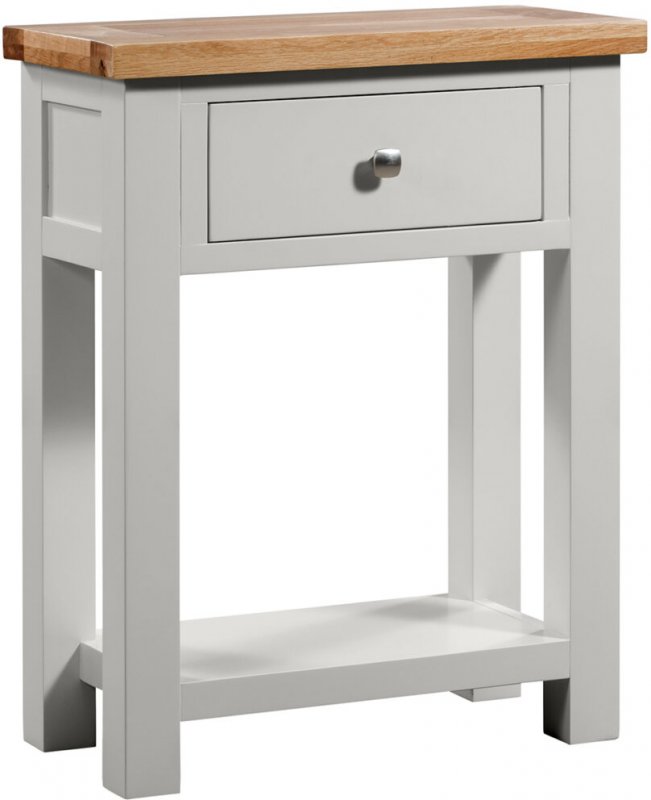 1 Drawer Console Table  / Moon Grey