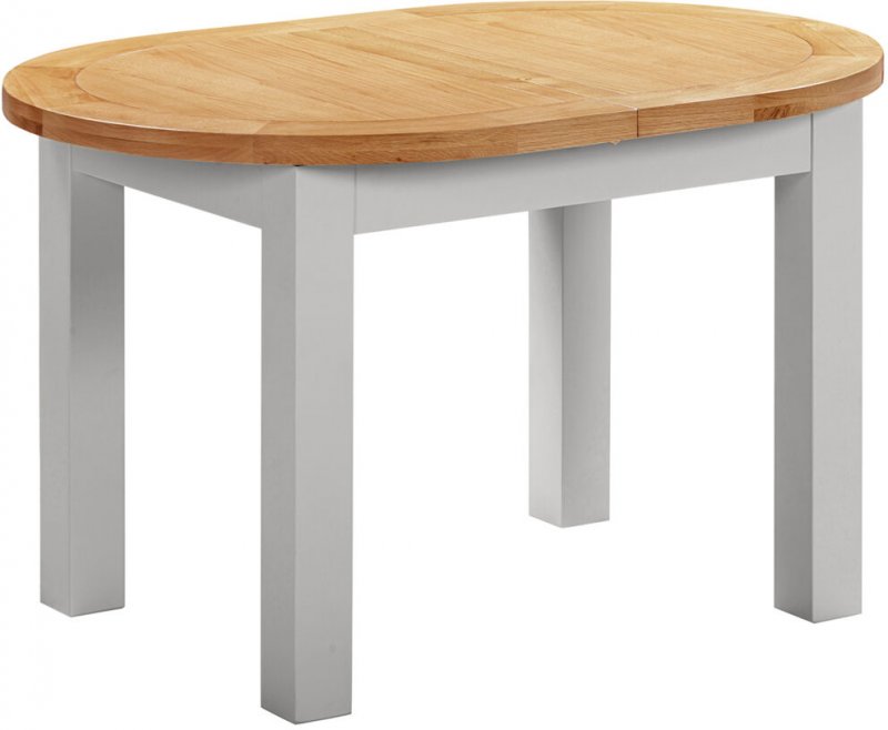 D-End Extending Table  / Moon Grey