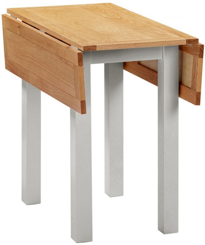 Thetford Dining Collection Square Drop-Leaf Table  / Moon Grey