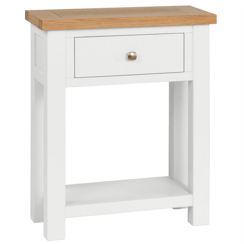 Thetford Dining Collection 1 Drawer Console Table  / White