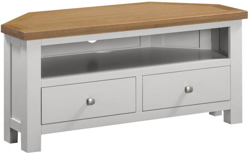 Large Corner TV Unit  / Moon Grey