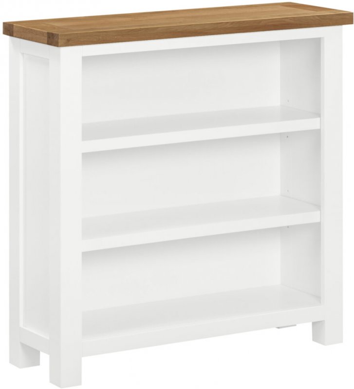 Small Wide Bookcase  / White