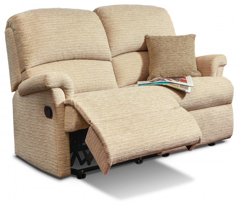 Nevada Standard Reclining 2-seater Fabric1