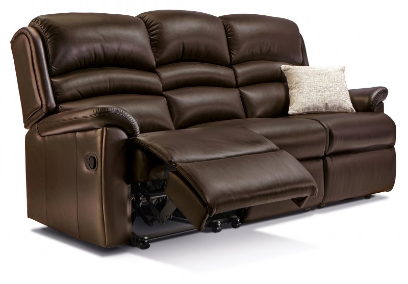 Olivia Reclining 3-seater Leather1