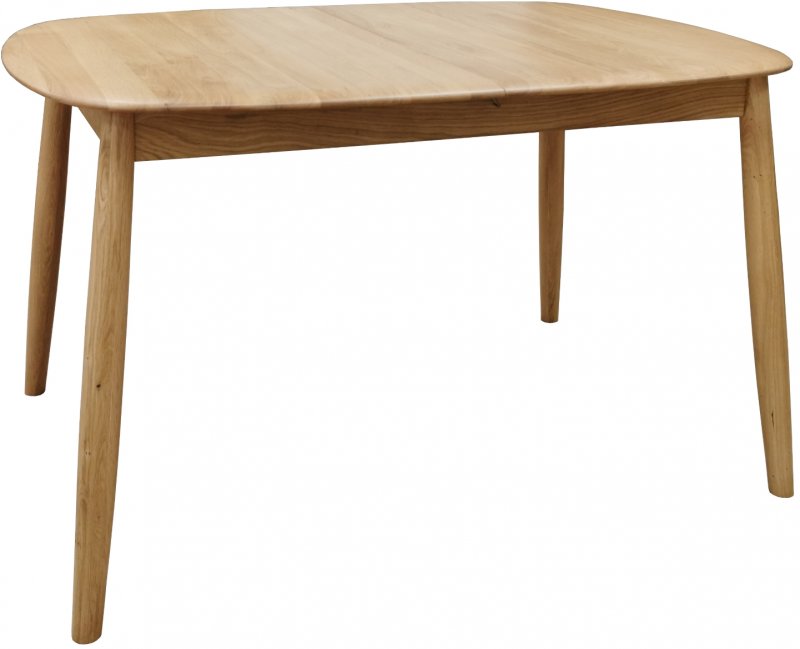 Scandi Collection Small Extending Dining Table 125cm-165cm