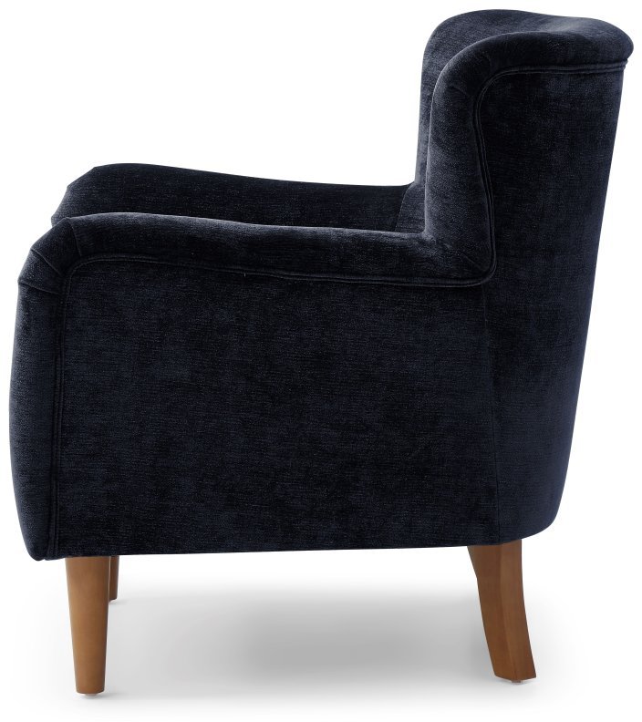 Accent Chair - Navy Luxe Chenille