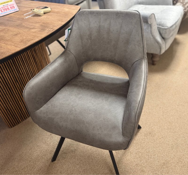 Montola 4 x Swivel Dining Chairs