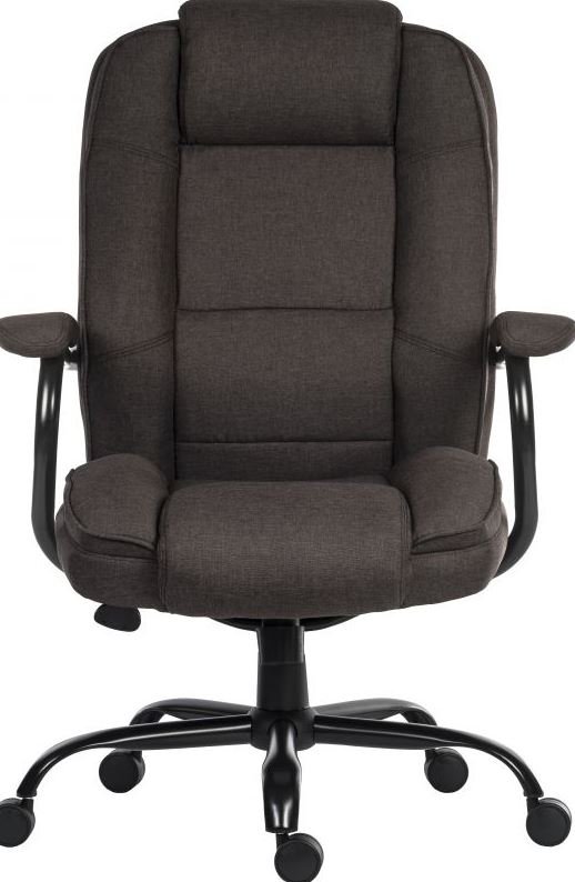 Maxus Duo Office Chair - Bark Brown Fabric