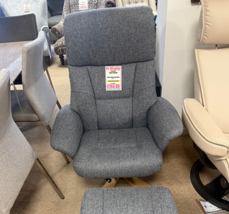 Singapore Swivel Chair and Stool