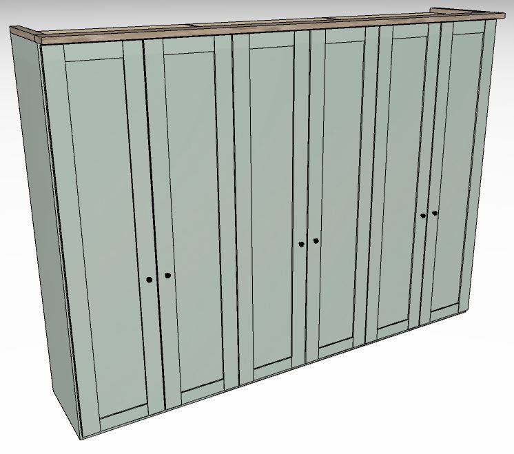 Ardley Bedroom Collection 6 Door Carcase Colour