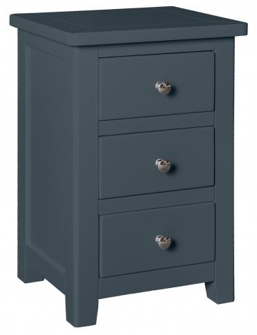 Chilford 3 Drawer Bedside Blue
