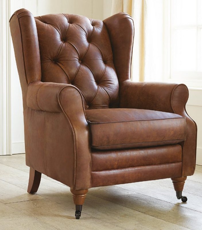 Accent Chair / Leather